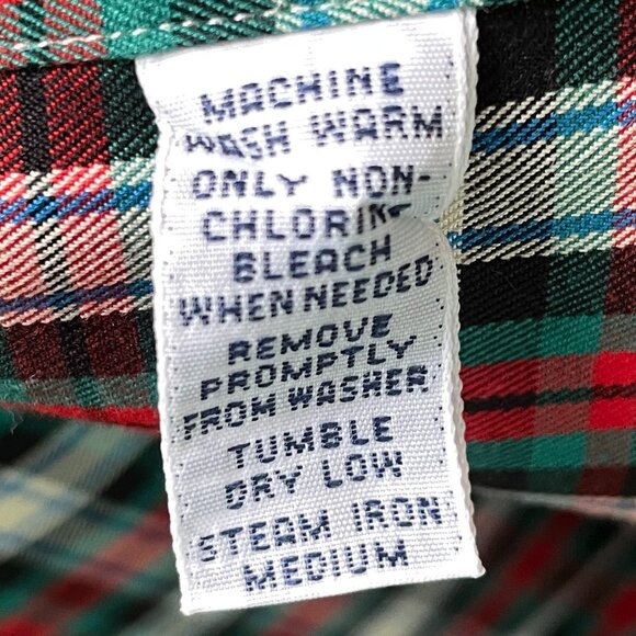 EUC Ralph Lauren Blake Cotton Red/Black Plaid Long Sleeve Shirt - Men's XXL - Picture 10 of 10